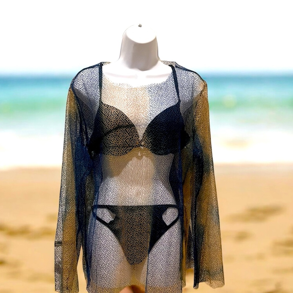 Carabella netted coverup